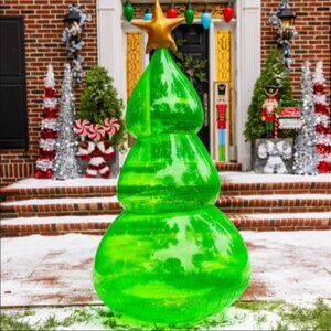 NEW 6 ft Inflatable Christmas Tree Outdoor/Indoor Holiday Yard Décor